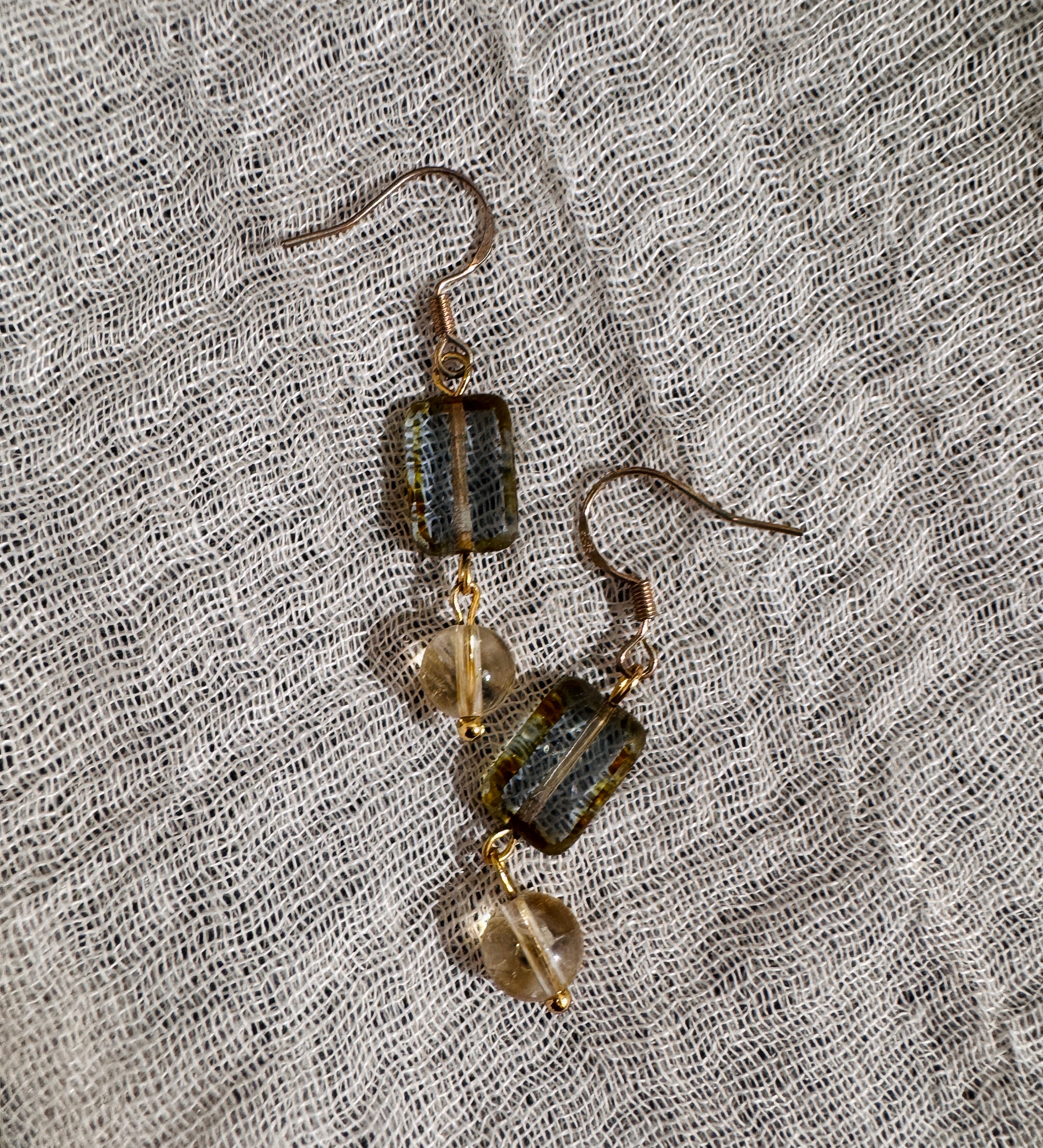Handmade Natural Gemstone Earrings