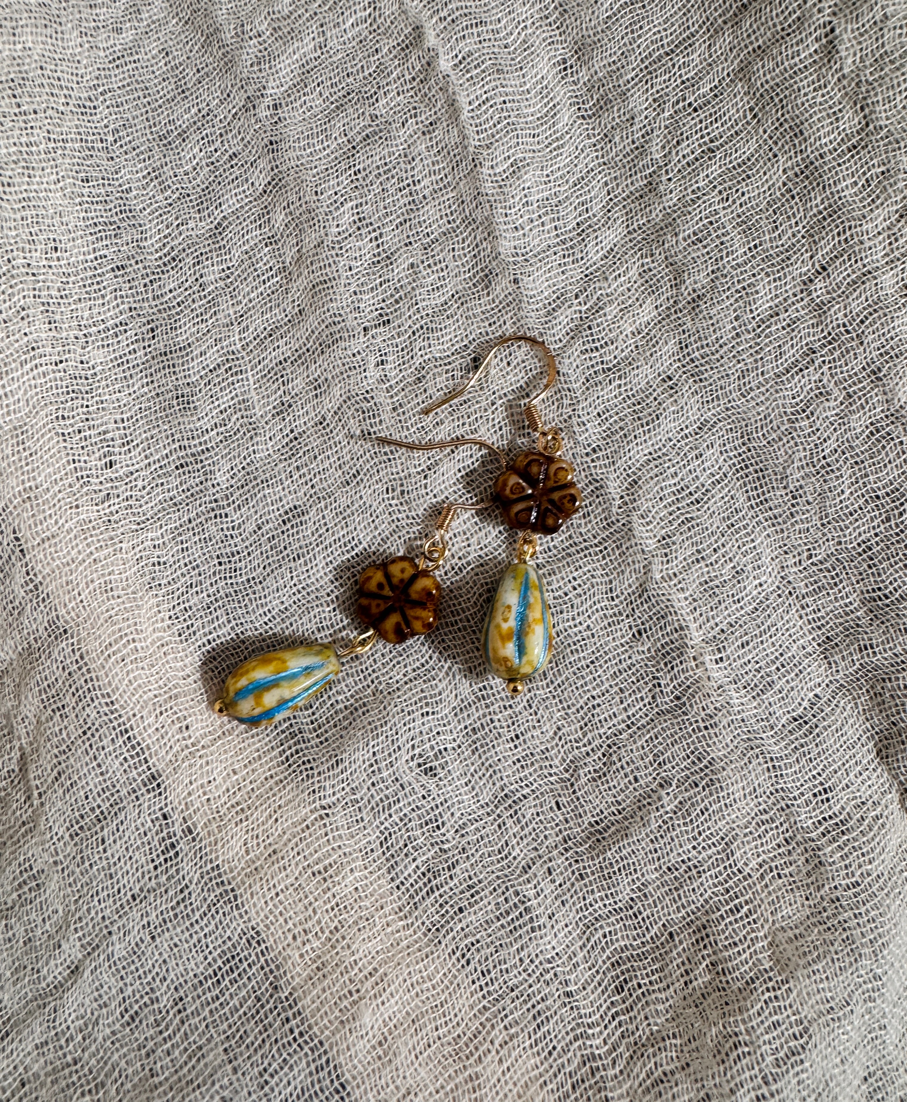 Handmade Natural Gemstone Earrings