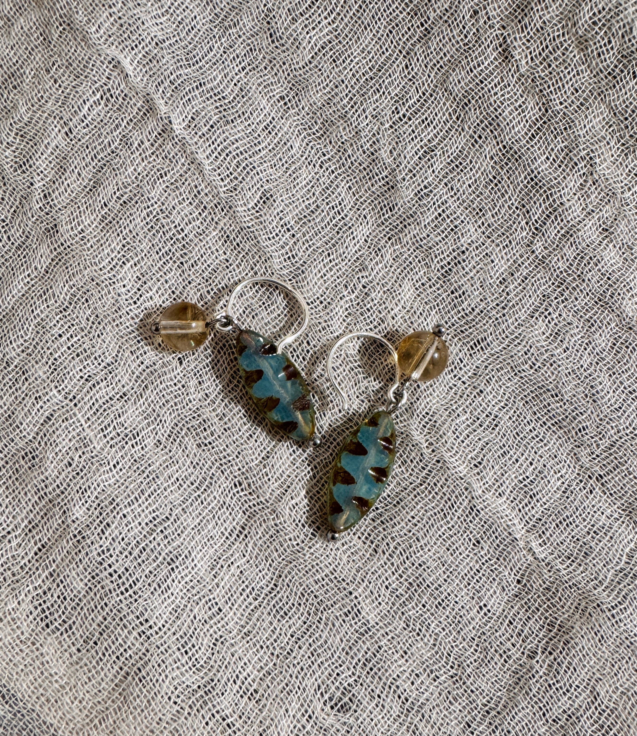 Handmade Natural Gemstone Earrings